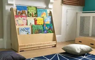 reading area at monkey puzzle regent terrace